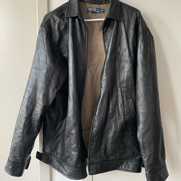 Polo Ralph Lauren | Jackets & Coats | Genuine Leather Vintage 9s